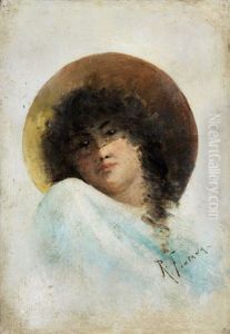 Damenportrait by Roberto Fontana