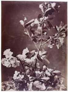 Nature Morte Aux Fleurs by Charles Aubry