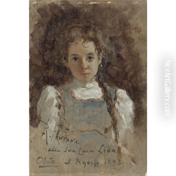 Bambina Con La Treccia - view 1