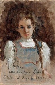 Bambina Con La Treccia