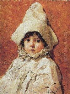 Bambino In Costume Bianco