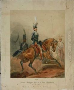 Le Vicomte Charles De La Tour Maubourg by Charles Aubry