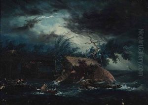 A Storm At Sea A Storm At Sea