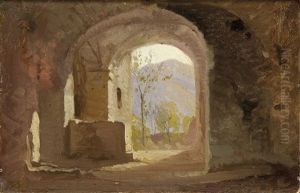 Chiostro by Antonio Fontanesi