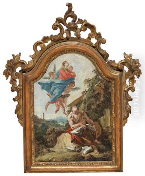 The Madonna Appears To Saint Jerome - view 1
