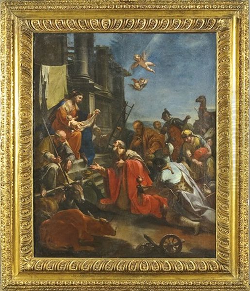 L"adorazione Dei Magi - view 1