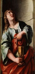 Bildnis Des Apostel Johannes Evangelist by Francesco Salvator Fontebasso