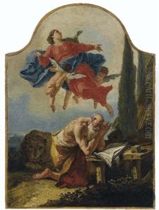 La Vergine Appare A San Girolamo La Vergine Appare A San Girolamo