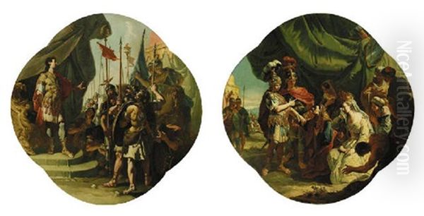 Alexander Addressing His Soldiers - view 1