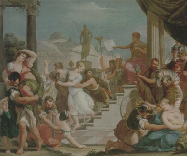 The Rape Of The Sabine Women - view 1