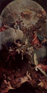 Die Madonna Als Furbitterin Fur Die Seelen Im Fegefeuer