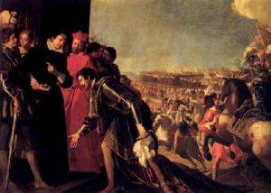 Troilo Orsini, Who Brings Aid From Cosimo I De' Medici In   Florence For King Charles Ix Of France... by Anastasio Fontebuoni
