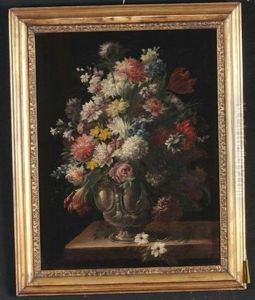 Natura Morta Con Vaso Di Fiori Natura Morta Con Vaso Di Fiori