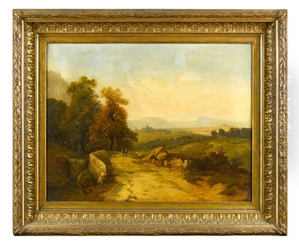 Promeneurs Sur Un Chemin - view 1