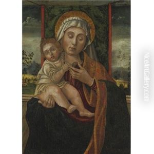 Madonna And Child by Vincenzo de Foppa
