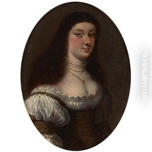 Portrait De Dame En Buste by Girolamo Forabosco