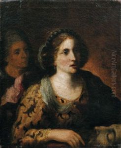 Judith - Giuditta by Girolamo Forabosco
