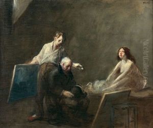 L'atelier De L'artiste by Jean-Louis Forain