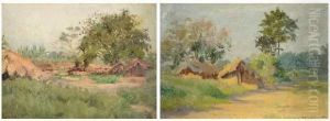 Lokondongo (boyenghe) - L'arbre Aux Ndeke (tisserins) by Henry Louis Aubry