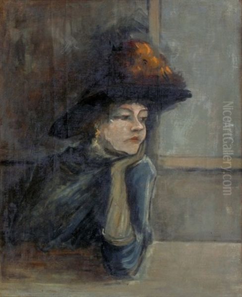 Femme Accoudee - view 1
