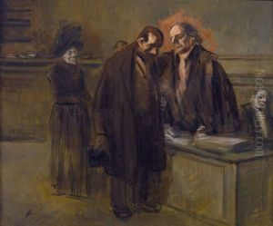 Der Verurteilte by Jean-Louis Forain