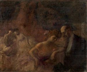 Danseuses Et Abonne