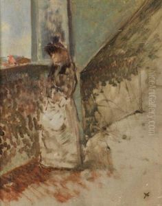 L'attente by Jean-Louis Forain