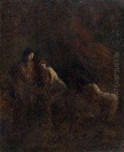 Trois Nus by Jean-Louis Forain