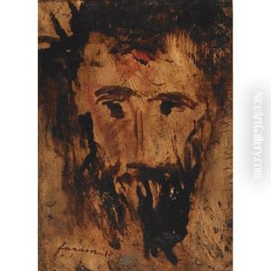 Head Of Christ, Detail For Ecce Homo