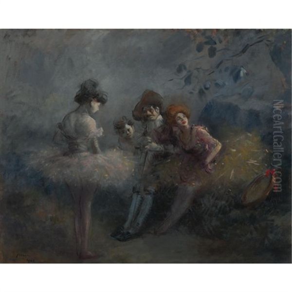 The Dancers From La Comedie - view 1