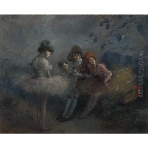 The Dancers From La Comedie by Jean-Louis Forain