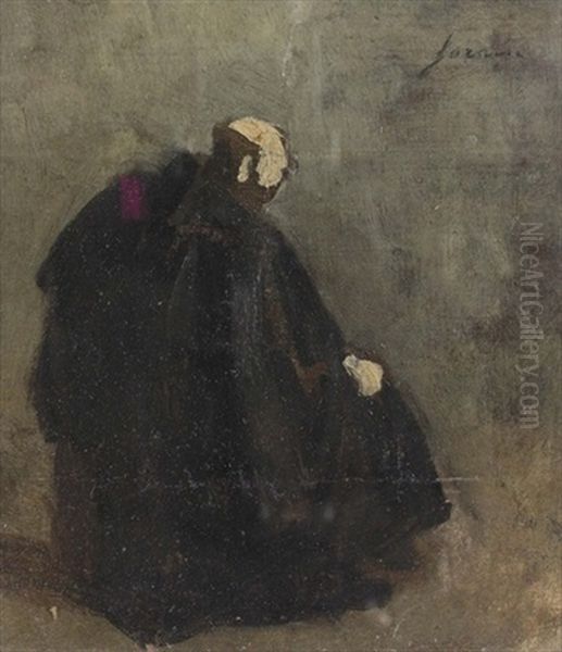 Ein Sitzender Jurist (study) - view 1