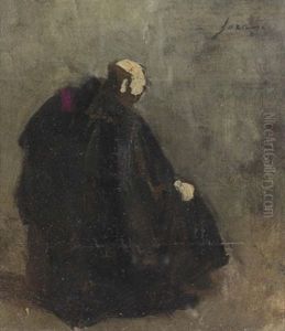 Ein Sitzender Jurist (study) by Jean-Louis Forain