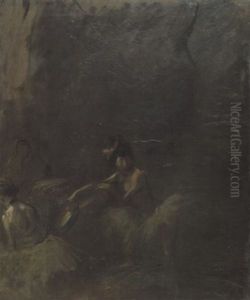 Danseuse Au Tambourin by Jean-Louis Forain