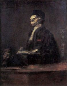 La Plaidoirie by Jean-Louis Forain