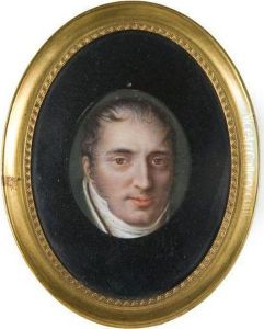 Portrait Presume D'andre Laugier (1770-1832) by Louis Francois Aubry