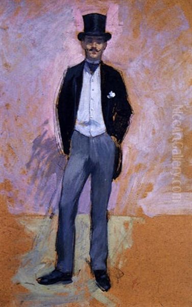 Portrait (georges Clemenceau?) - view 1