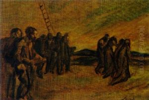 The Road To Calvary by Jean-Louis Forain
