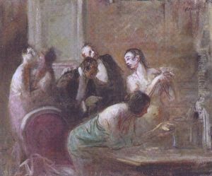 Cabaret Scene by Jean-Louis Forain