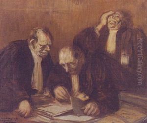 The Advocates by Jean-Louis Forain
