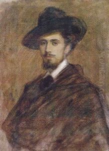 Portrait Of A Man (comte Robert De Montesquiou?) by Jean-Louis Forain