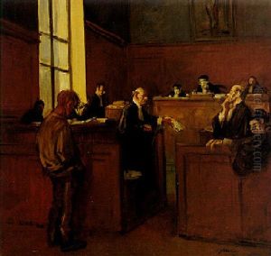 A Plea For Mercy by Jean-Louis Forain
