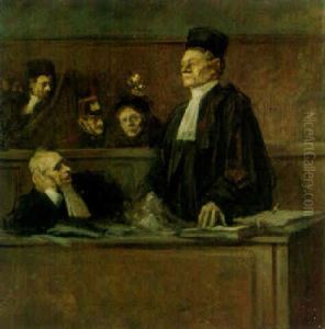 Tribunal by Jean-Louis Forain