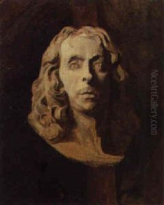 A Bust Of Moliere by Jean-Louis Forain
