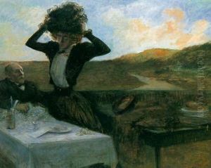 La Terrasse by Jean-Louis Forain