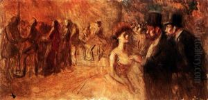 Apres La Danse by Jean-Louis Forain