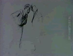 Deux Personnages Sur La Jetee