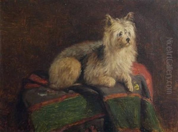 Seated Terrier - view 1