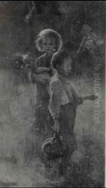 The Mushroom Gatherers - view 1