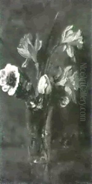 Spring Flowers In A Glass - view 1